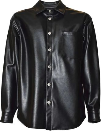 Msgm Camicia con taschino - Nero