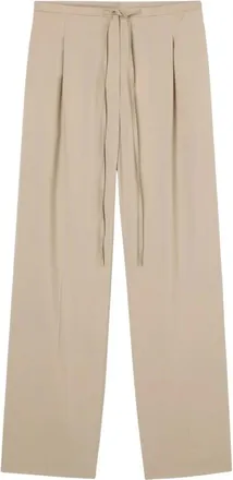 R&oacute;he Broeken, Dames, Beige, L, Relaxed Drawstring Broeken