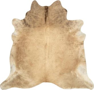 vidaXL Vidaxl - Alfombra De Piel De Vaca Aut&eacute;ntica Beige 180x220 Cm