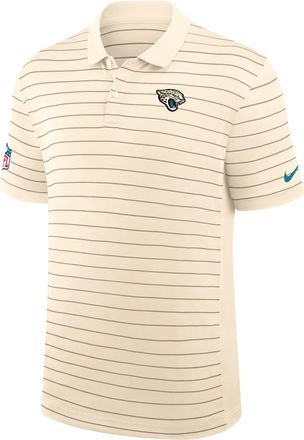 Nike Jacksonville Jaguars Rivalries Collection Sideline Victory Striped Nike Mens Dri-FIT NFL Polo in Brown | 03BG0DTU9N-5U0