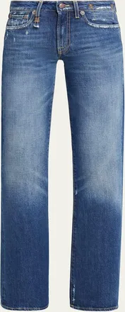 R13 Effie Low-Rise Relaxed Straight Jeans