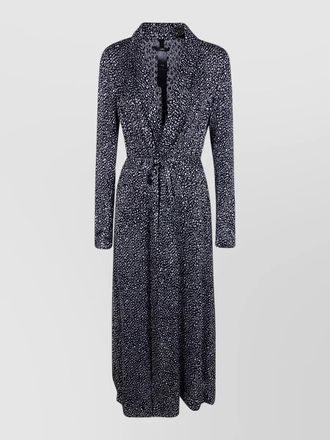SAPIO silk midi dress