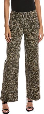 Vince Camuto Wide Leg Printed Denim Pant