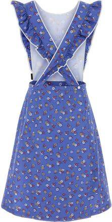 Miu Miu Womens Dress Blue Cotton