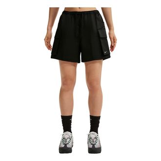 Nike (WMNS) Nike Sportswear Loose Mid-Waist Woven Cargo Shorts Asia Sizing Black IV5010-010