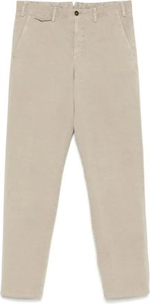 Pantaloni Torino Tapered Broek - Heren - Chinos - Beige - 2XL - Katoen - Broeken