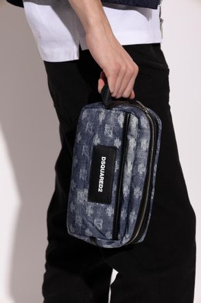 Dsquared2 Monogram Bag, Mens, Blue