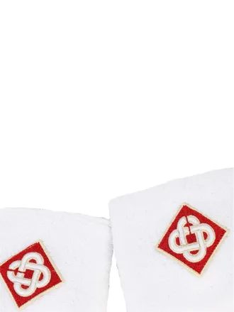 Casablanca Mens Red Diamond Logo Waistband Cuffs White Accessories > Jewelry