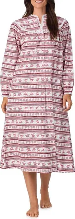 Lanz of Salzburg Ballet Nightgown in Red Novl at Nordstrom, Size X-Small