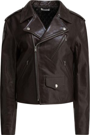 Auralee Riders Jackets And Coats Marrone-Uomo