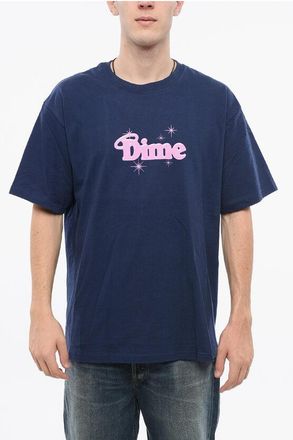Dime Cotton Crew-Neck T-shirt with Frontal Logo size Xl
