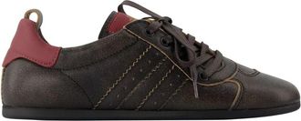 Vivienne Westwood Drunken Trainer - Dames - Sneakers - Zwart - 39 EU - Leer - Schoenen