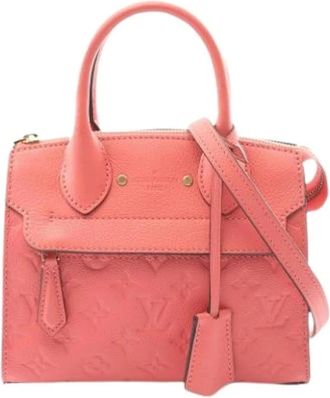 Louis Vuitton Pre-owned Handbags, female, Pink, Size: ONE SIZE Pre-owned Vintage Handbag