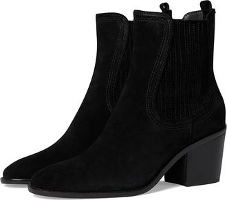 Cole Haan Janelle Chelsea Booties Womens Boots Black Suede : 10.5 B - Medium, Leather