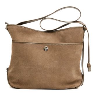 Hogan Tassen, Dames, Beige, ONE Size, Beige Schoudertas Stijlvol en Functioneel