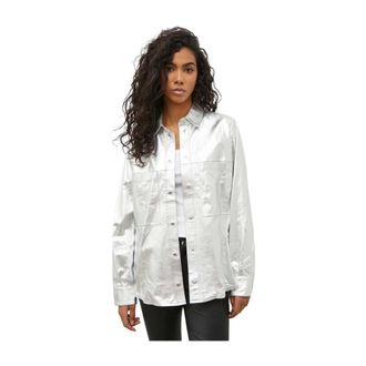 Iro Nazil Giacca in Pelle - - Jackets - Donna - Grigio - S