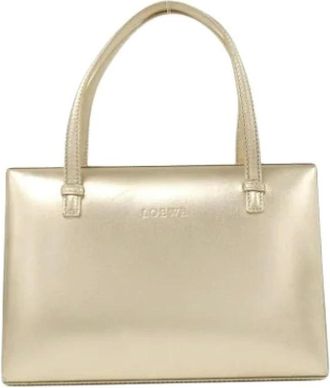 Loewe Pre-owned Handbags, female, Beige, Size: ONE SIZE Pre-owned Handbag