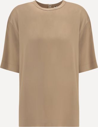Toteme T-shirt in raso Woman 36