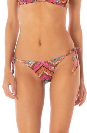 Maaji Tide Reversible Bikini Bottoms in Pink at Nordstrom Rack, Size Medium