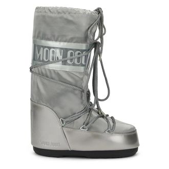Moon Boot Moon Boot, Winter Boots, female, Gray, Size: 9 US Icon Glance Boot
