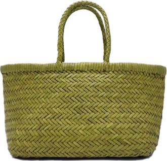 Dragon Diffusion Bamboo Triple Jump Small Bag - Dames - Shoppers - Groen - ONE Size - Katoen - Tassen