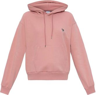 Paul Smith zebra-motif hoodie - Pink
