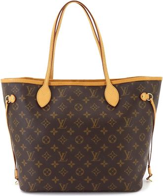 Louis Vuitton Beige Monogram Monogram Canvas Tote Bag (Pre-Owned)
