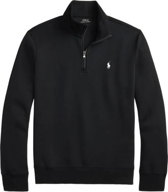 Polo Ralph Lauren Felpa con mezza zip - Nero