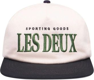Les Deux Witte Zijde & Nylon Hoed - Heren - Petten - Wit - ONE Size - Nylon - Accessoires