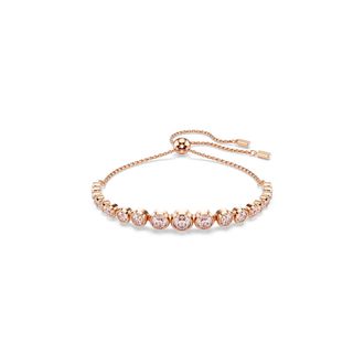 Swarovski Imber Organic Dames Vergulde Metalen Armband - Roze 5718204