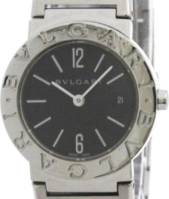 Bulgari Pre-owned Watches, female, Black, Size: ONE SIZE Pre-owned Vintage Watch
