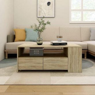vidaXL Tavolino da Salotto Rovere Sonoma 102x55x42cm Legno Compensato - Vidaxl