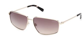 Guess GU00088 32G Mens Sunglasses Gold Size 62