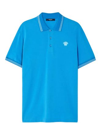 Versace Medusa polo shirt - Blue