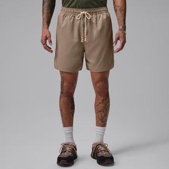 Nike Jordan Mens Jordan Brooklyn Festival Shorts in Brown | IF1963-247