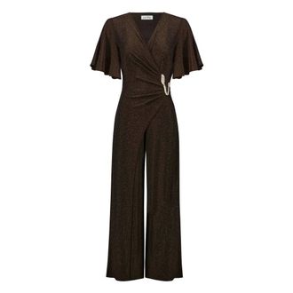 Joseph Ribkoff Dames, Jumpsuits & Playsuits, Bruin, Maat: M
