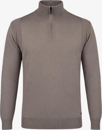 Genti Turtle Zip | Taupe