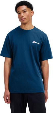 Berghaus T-Shirt BERGHAUS M BERGHAUS CLASS LOGO TEE, Herren, Gr. XXL, hale navy, Obermaterial: 100% Baumwolle, Shirts T-Shirt, moderne Passform, sportlicher St
