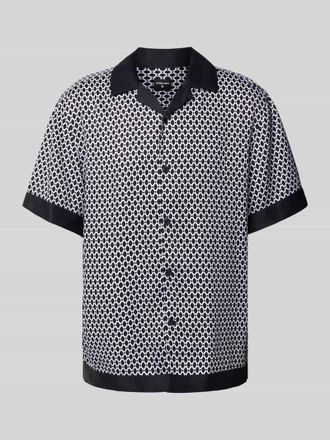 Strellson Regular Fit Poloshirt aus Lyocell Modell CAO in Black, Gr&ouml;&szlig;e XL
