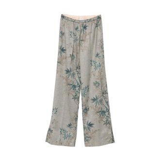 Forte_Forte My Trousers - female - Forte Forte - Wide Trousers - Green - XS - Trousers