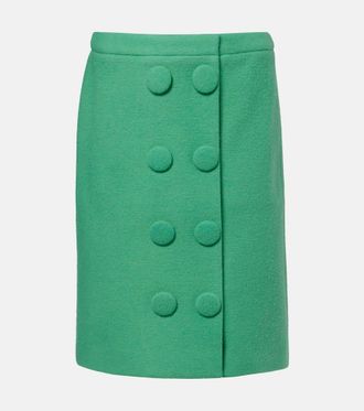 Shushu/Tong Wool pencil skirt