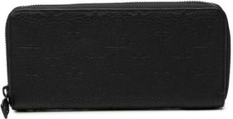 Louis Vuitton Pre-owned Monogram Empreinte Long Wallet - Dames - Vintage Accessoires - Zwart - ONE Size - Leer - Vintage