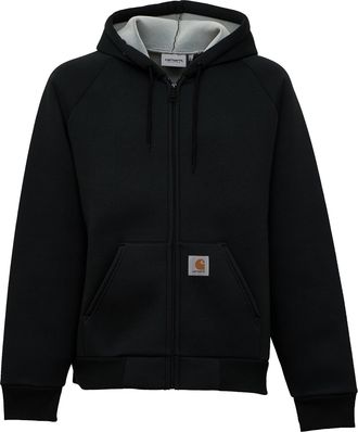 Carhartt Work in Progress Insulated Hooded Jacket With Adjustable Features And Custom Zip
