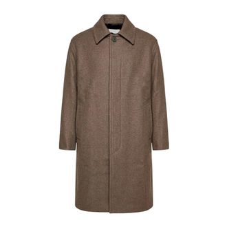STUDIO NICHOLSON Ady Wool Coat - - Coats - Uomo - Marrone - M