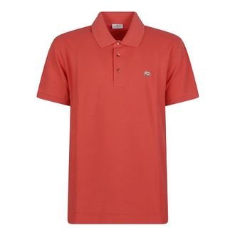Etro Etro, Polo Shirts, male, Orange, Size: XL Roma Polo Shirt