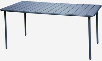 Sweeek Mesa De Jard&iacute;n De Metal De 6-8 Plazas