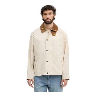 Barbour Jassen, Heren, Beige, M, Katoen, Transport Casual Jacket