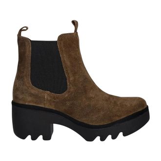 FLY London Dames, Schoenen, Bruin, Maat: 41 EU Leer