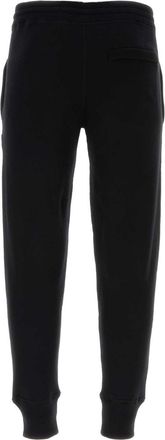 Dolce & Gabbana Mens Virgin Wool Blend Joggers Black Cashmere