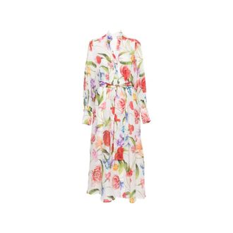 Lavi Printed Long Dress - female - LAVI - Shirt Dresses - Multicolor - S - Dresses